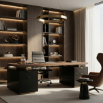 Eames Aluminium Executive Leather (With Castor) - Image 3