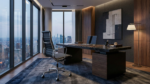 Eames Aluminium Executive Leather (With Castor) - Image 2
