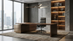 Eames Aluminium Management Softpad Black (With Castor) - Image 2