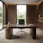 Eames Aluminium Management Softpad Black (With Castor) - Image 4