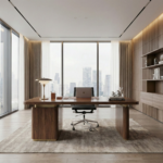 Eames Aluminium Management Mesh Black (With Castor) - Image 2