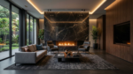 Pavia Sofa Fabric - 3 Seater Sofa Grey - Image 4