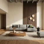 Matera Sofa Set Fabric Grey - Image 3