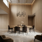 Fuera Dining Chair Microfiber Brown - Image 3