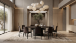 Fuera Dining Chair Microfiber Brown - Image 4