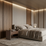 Robin Bed Side Table Dark Walnut - Image 3