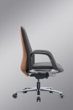 AUREX Executive Chair - Brown Grey - Image 4