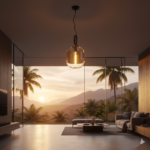 Far Pendant Lamp - SML - Clear, Grey, Smoke or Amber Glass - Image 4