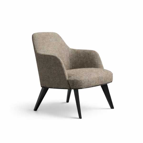 Morrigan Lounge Chair Brown Fabric