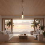 Peace B Pendant Lamp - Clear, Grey, Smoke or Amber Glass - Image 4