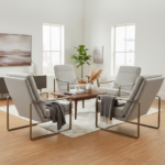 Ricarda Light Grey Fabric - Image 4