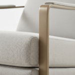 Ricarda Light Grey Fabric - Image 3