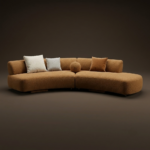 ALDENO Curved Sofa