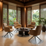 LEVANO Swivel Dining Chair - Image 4